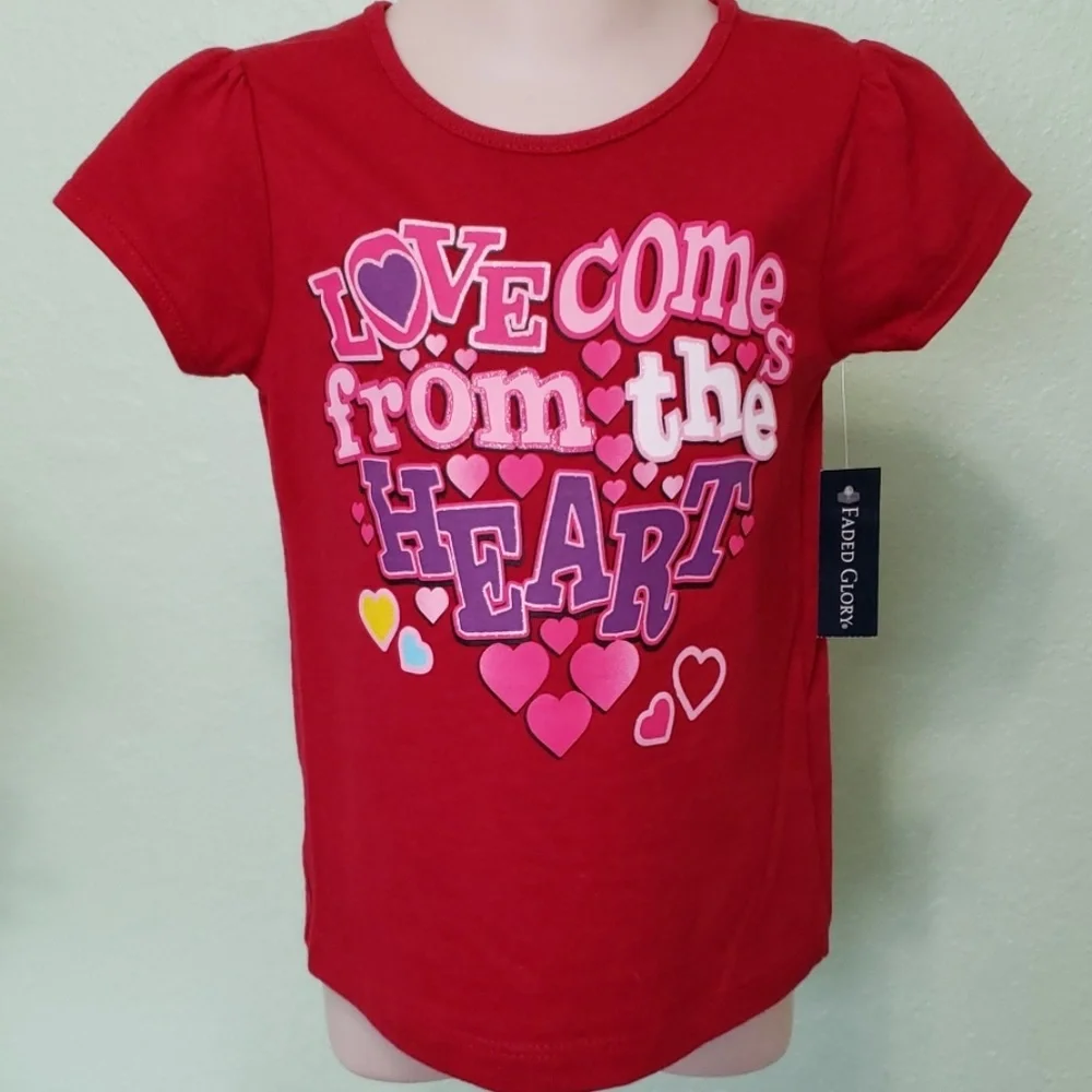 VALENTINE LOVE girl's shirt